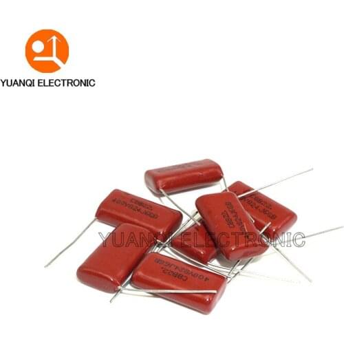 100pcs CBB Polypropylene film capacitor pitch 22mm 25mm 27mm 20mm 450V 630V 400V 250V 2.2uF 1.5uF 3.3uF 4.7uF