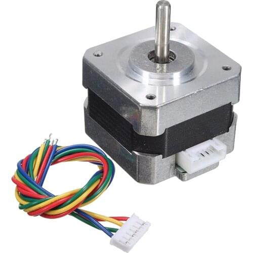 2-Phase Stepper Motor Nema 17, 12V 0.4A (28N.cm Holding Torque) 4-Lead for 3D Printer/CNC
