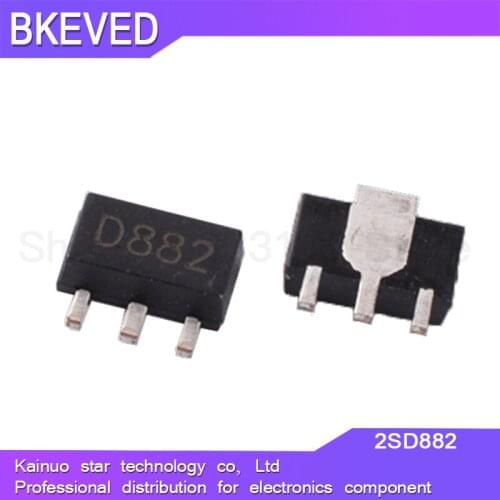 20PCS 2SD882 SOT89 D882 SOT-89 SOT SMD new and original IC