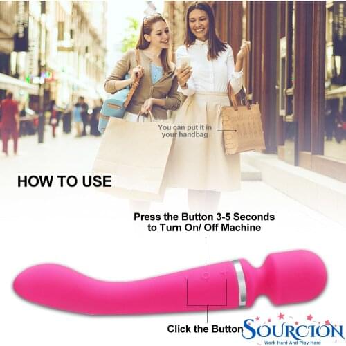 20 Speeds Powerful Dildos AV Vibrator Magic Wand Sex Toys for Women Adult Couples Body Massager Clitoris Stimulator Product Shop