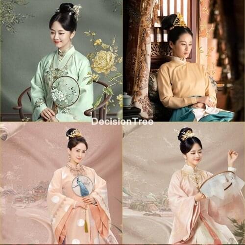 2021 the sword and the brocade asian traditional women hanfu costume fairy dress chinese folk dance clothing princess cosplay