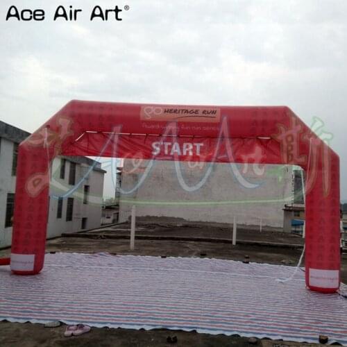 6m W full digital printing inflatable arch,start finish line archway sports event gate with by profession design