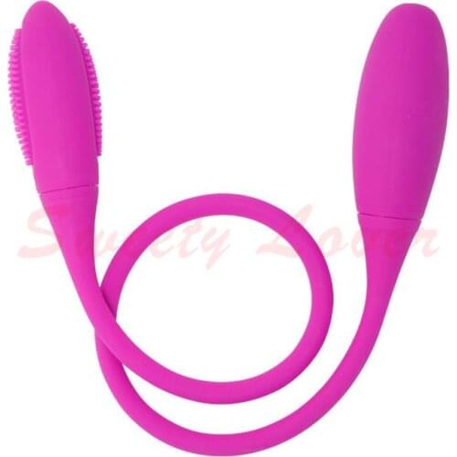 7-function Full Silicone USB Rechargeable Vibrator Vagina Anal G spot Vibrators Clitoral Stimulator Sex Toys for Woman / Couples