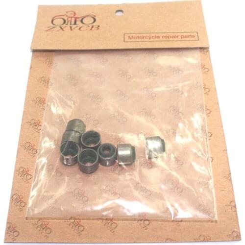 8pcs for Ninja 300 ABS 2013-2017 Motorcycle engine cylinder valve oil seal
