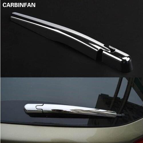 CHROME REAR WINDOW WIPER ARM BLADE COVER OVERLAY NOZZLE GARNISH MOLDING FOR FORD ESCAPE KUGA 2013 2014 2015 2016 2017 2018