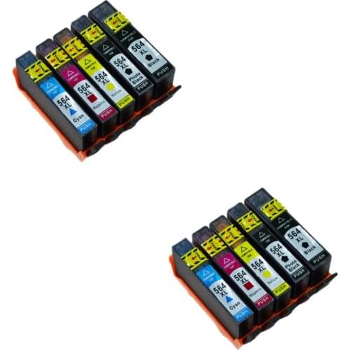 LuoCai compatible ink cartridges For HP 564 XL For HP Officejet 4610 4620 Photosmart 5510 5520 6510 6515 6520 7510 B109a Printer
