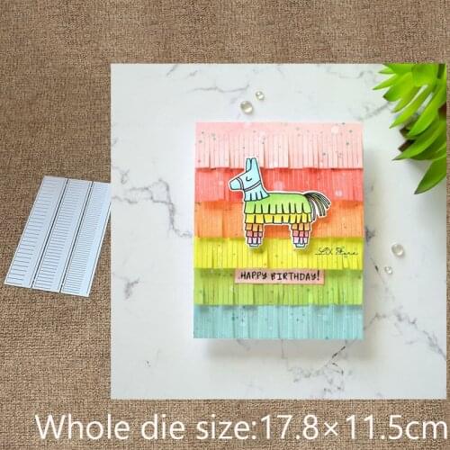 New Design Craft Metal stencil mold Cutting Dies Tassel edge decoration scrapbook die cuts Album Paper Card Craft Embossing