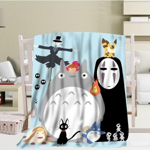 Custom A Voyage Of Chihiro Blanket 56x80 inch 50x60 Inch 40x50 Inch Home/Sofa/Bedding Throw Blanket Kid Adult Warm Blanket