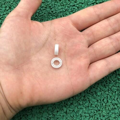 4pcs/10pcs MR106 ZrO2 full Ceramic bearing 6x10x3 mm Zirconia ceramic ball bearings 6mm*10mm*3mm