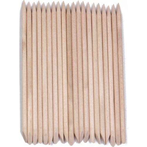 Wholesale 50 Pieces/pack Professional Nail Art Pedicure Manicure Tool Teak Wood Stick Dotting Pen
