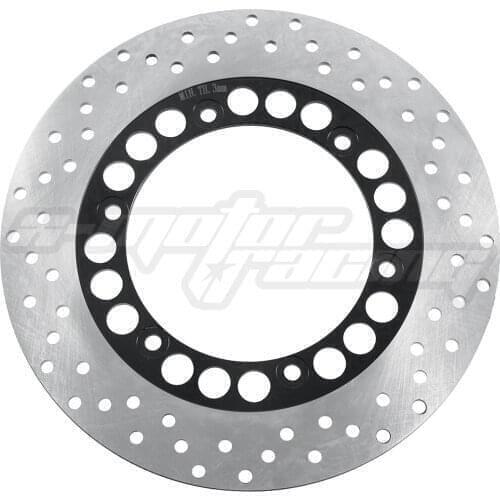 267mm Motorcycle Rear Brake Disc Rotor For Yamaha RZ250 R RR RD350 YPVS 1983-1995 XJ600 1984-1991 XJ900 S Diversion 1995-2003