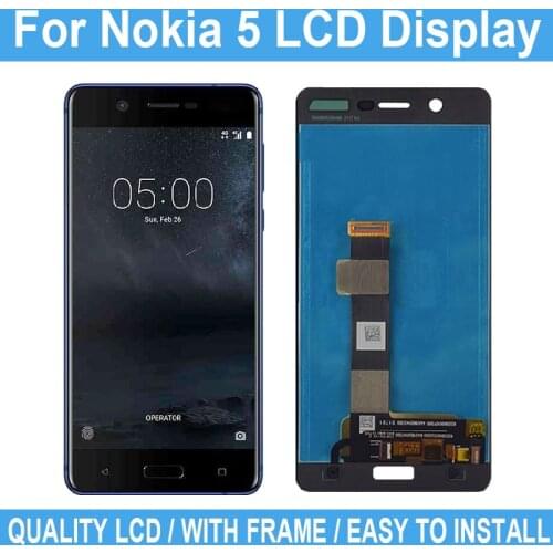 5.2" For Nokia 5 N5 TA-1024 TA-1027 TA-1044 TA-1053 LCD Display Touch Screen For Nokia 5 Digitizer Assembly Replacement No Frame