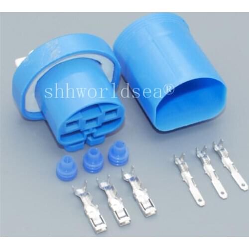 Shhworldsea 9004 9007 Car Extension Wire Harness Socket Male Female Fit For Headlight FogLight Plug Bulb Replacement Connector