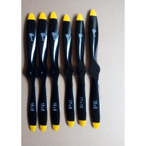 2 pcs/lot DFDL 17X5/17x6/17x7/17x8 /17x10 CW CCW Wooden Propeller For RC Electric Airplane Quadcopter Multicopter