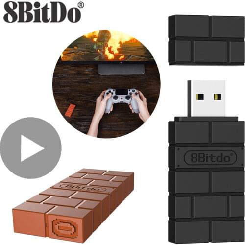 8bitdo Accessories For Nintendo Switch Sony Playstation 5 4 PS5 PS4 Pro Slim Xbox One Series X S USB Wireless Bluetooth Adapter