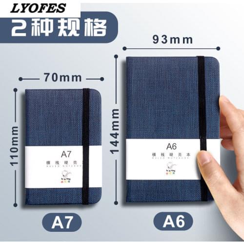 A7 Mini Pocket Notebooks Journals Diary Planner Office School Supplies Sketchbook Office Stationery Agenda Planner Budget Book