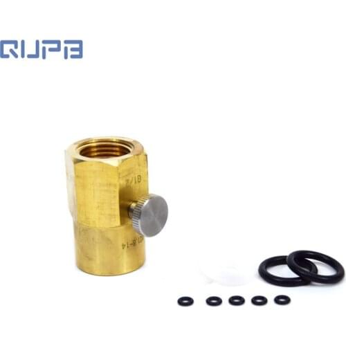 SodaStream Cylinder Refill Adapter G1/2 to W21.8-14 TR21-4 to W21.8 to CGA320 Connector