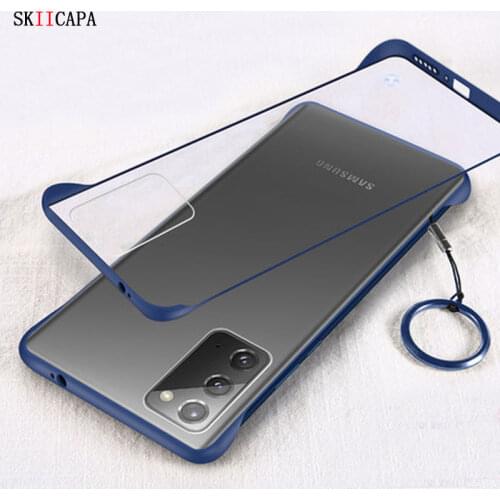 For Samsung Note 20 Ultra A51 A91 A81 A21S Case Hard PC Frameless Phone Cases for Samsung Galaxy Note 20 S20 Thin Back Cover