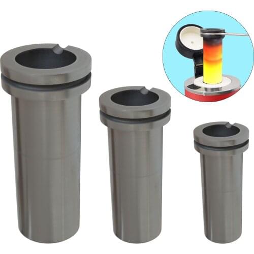 1-3kg High-Purity Graphite Crucible Special High Temperature Resistant Precious Metal Double Ring Melting Crucib