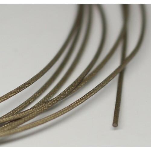 Hi-End Silver Plated shield Hifi Audio Speaker Signal Cable headphone cable Bulk Cable