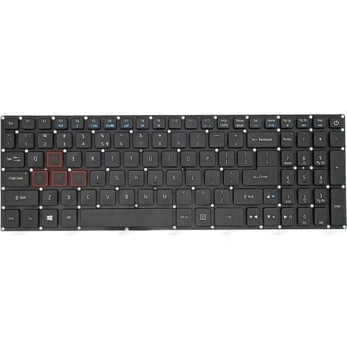 For Acer Predator Helios 300 G3-571 G3-572 PH315-51 US Layout Backlit Keyboard