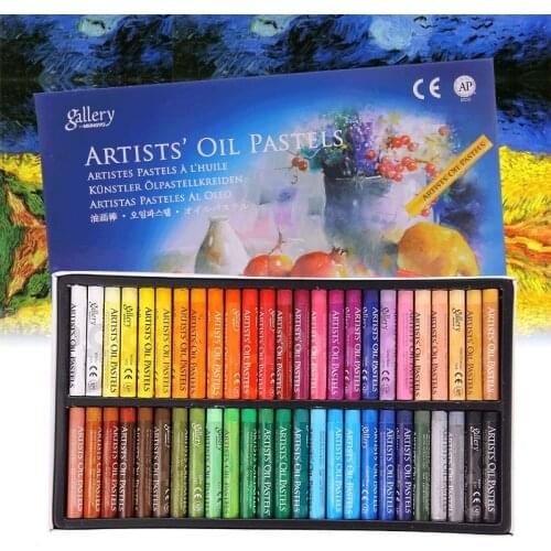 Artists' Oil Pastels, Assorted Colors, Set of 50 Best Gift for Children