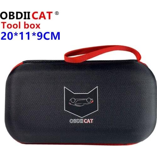 OBDIICAT Plastic Sealed Tool Box Safety Equipment Toolbox Suitcase Resistant Tool Case