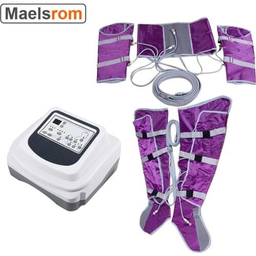 Electric Air Compression Body Massager Pressure Slimming Machine EMS Pump Leg Wraps Weight Loss Detoxification Beauty Machine