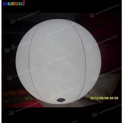 LED Lighting 1.5m/2m Giant PVC inflatable balloon sky balloon helium balloon for advertising events