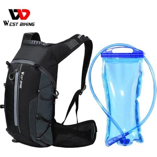 WEST BIKING 10L Waterproof Bicycle Bag Reflective Outdoor Backpack Mountaineering Climbing Travel Hiking Cycling Bag Backpack