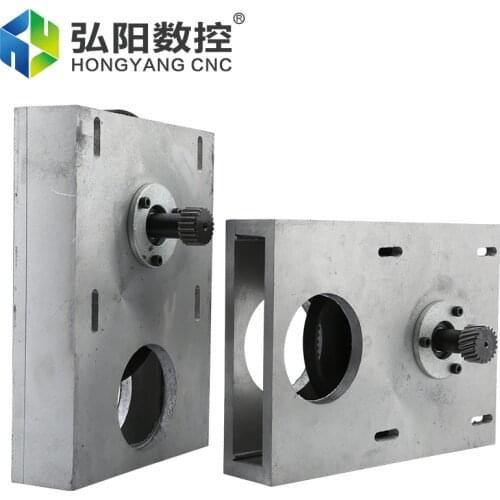 1.25m Gear Box With Belt Pinion 12.7mm Or 14mm Cnc Router Accessories Straight Tooth Helical