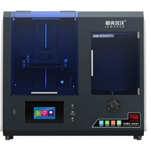 JGMAKER G5 SLA LCD Resin 3D Printer With Curing Machine Auto Leveling Feeding Double Curing Integration