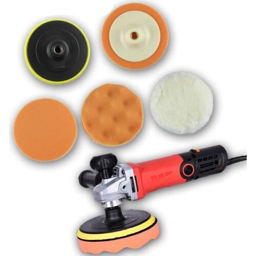 4inch Car Polisher Sponge Wax Polish Pad Tools For Skoda Octavia A5 A7 Kodiaq Superb 2 Rapid Fabia 1 Porsche 911 Cayenne Macan