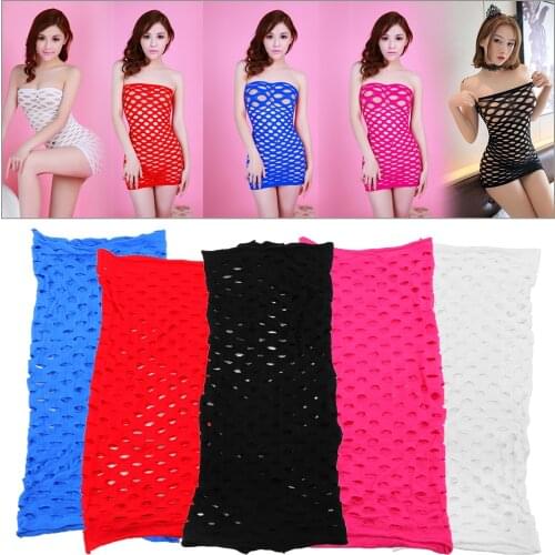 IKOKY Openwork Sex Appeal Net Dress Sexy Lingerie Hot Erotic Lingerie Sex Costume Erotic Jumpsuit Full Sex Costumes