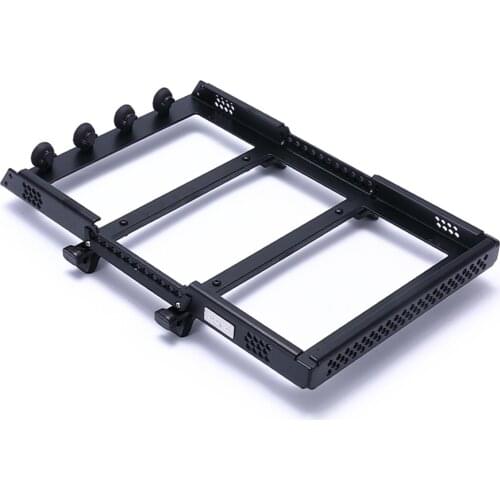 RC Car Roof Rack, Metal Roof Rack Luggage Rack Tray for RC Car 4WD RC Model Remote Control Car Vehicle