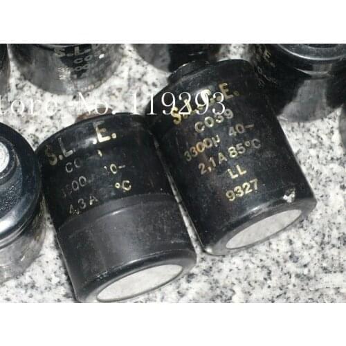 [BELLA]SLCE French enthusiast 3300UF 40V Need mill upgrade--10pcs/lot