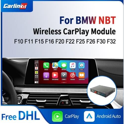 Carlinkit Decoder For BMW X1 F48 X3 F25 X4 F26 X5 X6 F15 F16 F18 F85 I3 I8 X7 NBT Sytem Wireless CarPlay Android Auto Multimedia