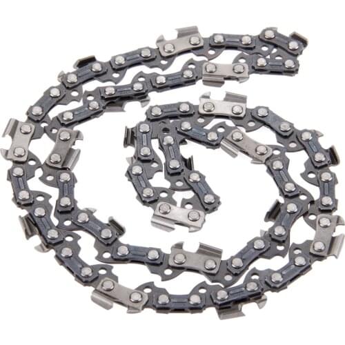 1Pc Metal 10'' Chainsaws Semi Chisel Chains Saw Blade Sharp Blade .050 40DL Drive Links 3/8'' Pitch Replacement for Wood Cutting