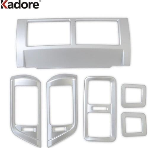 For Toyota Camry 2015 2016 2017 ABS Matte Air Conditioning Vent Decorative Frame Cover Trim Interior Molding Car Accessories