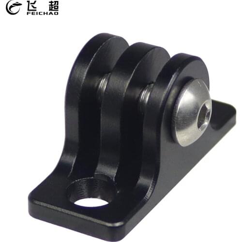 Low Angle Mount Surfboard Surface Flat Fixed Base CNC Aluminum for GoPro 8 7 6 5 SJCAM SJ5000 Xiaoyi Action Camera Accessories