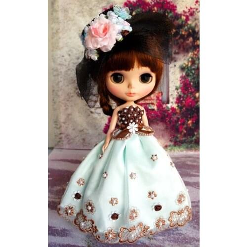 Handmade Doll clothe 3pcs/set ,doll accessories for Blyth momoko Azone Dal licca mmk 1/6 doll toys house Free shipping