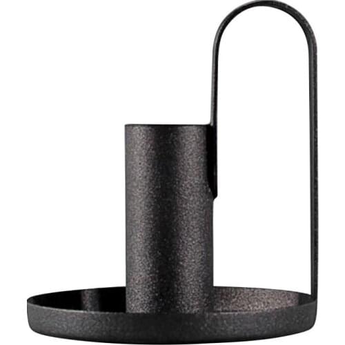 Metal Geometric Candle Stand Nordic Style Iron Candlestick Creative Home Party Wedding Christmas Ornament