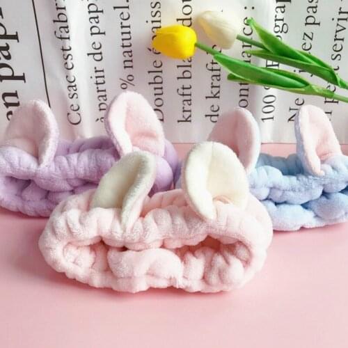 Cute three-dimensional cat ears hair band wash head band makeup apply mask hair sets sell germination accessories
