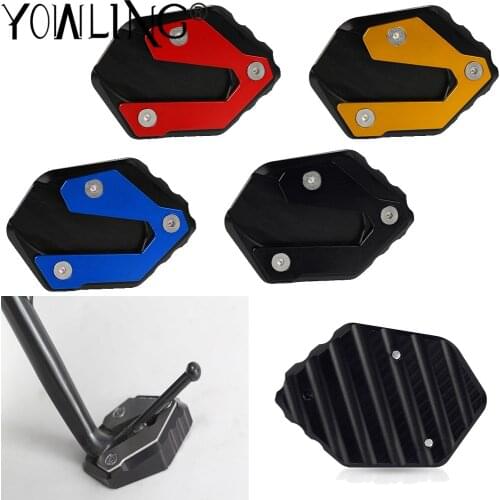 Motorcycle For Yamaha MT09 MT-09 MT 09 Tracer 900 GT FZ-09 FZ09 XSR900 XSR 900 Side Stand Enlarge Sidestand Extension Plate Pad