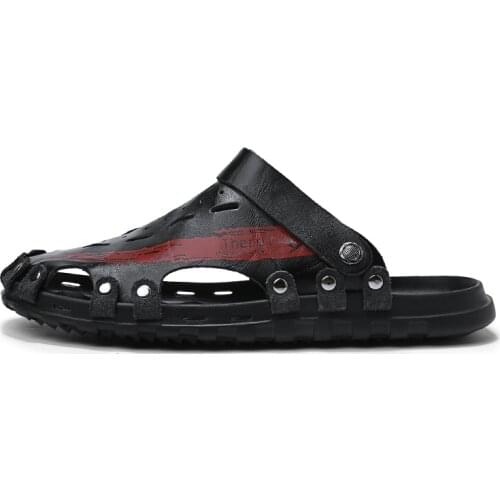 Shoes couro rasteira sandalet men da sandals-men roman homme uomo vietnam summer ete sandles sandalia heren sandalle para beach