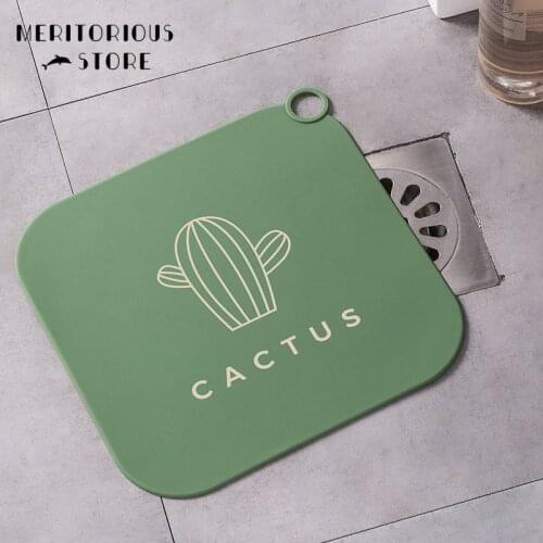 Sewer Smell Removal Sealing Silicone Cover Filter Screen Anti-smell Drain Sealing Cover Floor Drain Covers for Kitchen Bathroom