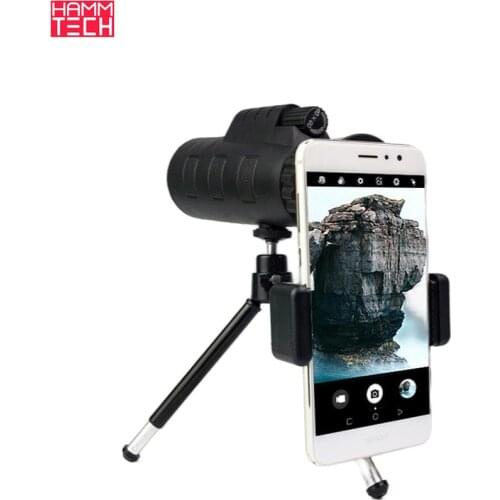 High Definition and High-power Outdoor Shooting of 40x60 Infrared Night Vision Single Cell Phone Telescope Live Broadcast