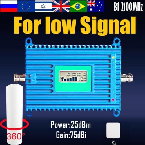 High gain 75 dB 1000 meter 2G 3G Signal Booster 900 MHz Cell Signal Booster GSM Band 8 Amplifier EUrope Asia Africa Middle east