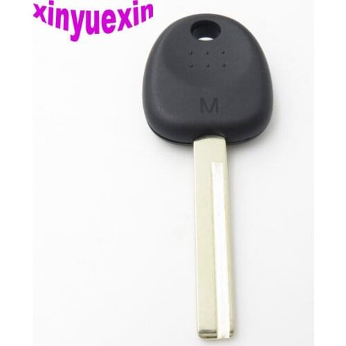 Xinyuexin Remote Chip Key Shell FOB Case Uncut For Hyundai Coupe Tucson Elantra Accent Santa Fe i10 Replacement Left Key Blade