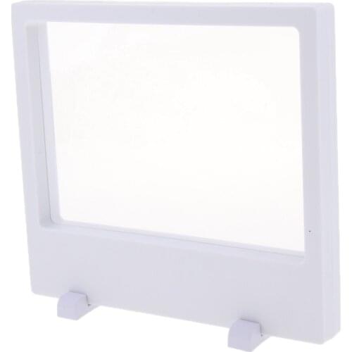 Jewelry Coin 3D Floating Display Frame Box Stand Artefact Show Case 18x20 Cm